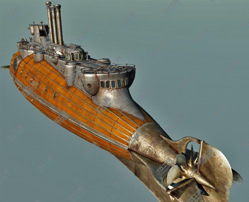 images/goods_img/2021040163/Argo Hippocamp Steampunk Submarine/3.jpg
